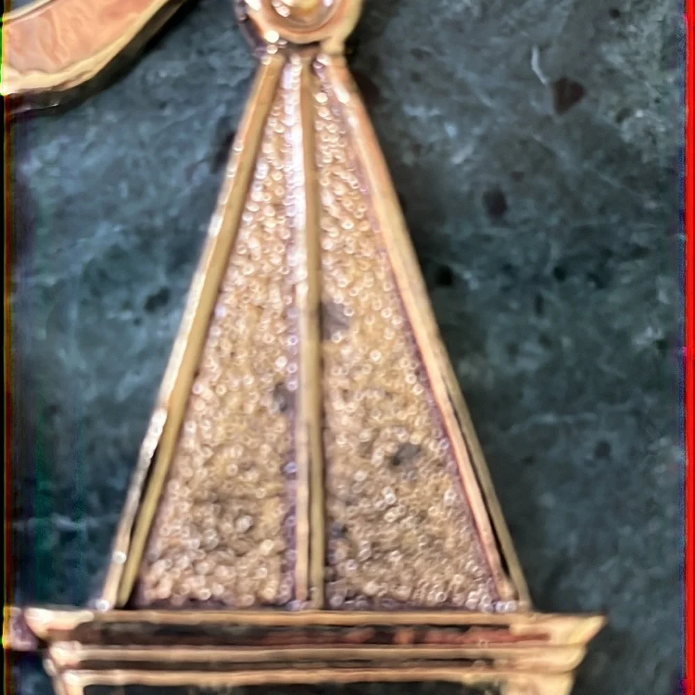Green Marble Bookends with Gold Plated Scales of Justice - Picture 10 of 10